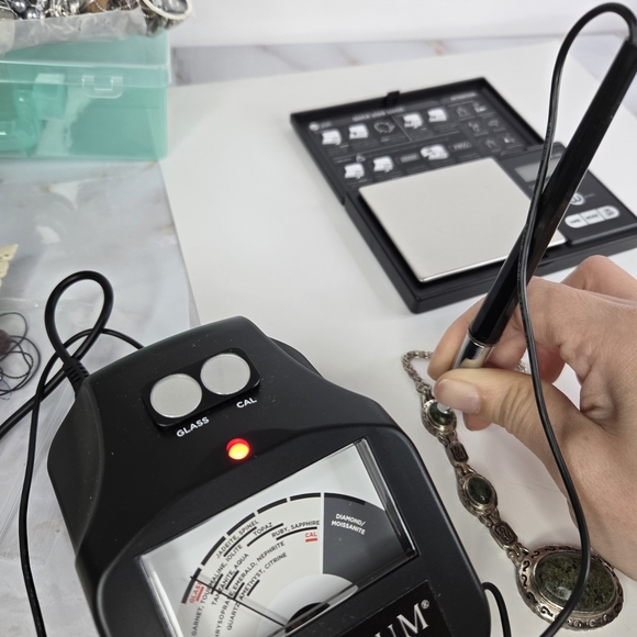 Rare OOAK Vintage Sterling Silver 925 Thailand Chrysoprase Necklace Artisan 43g - Picture 14 of 14